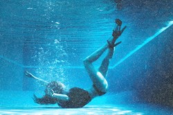 Below the Surface by David Drebin - C-Type Print with Diamond Dust sized 47x31 inches. Available from Whitewall Galleries